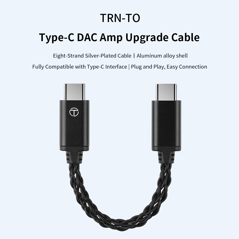 Usb C Earphone - TRN naar conversielijn Type-C DAC Amp